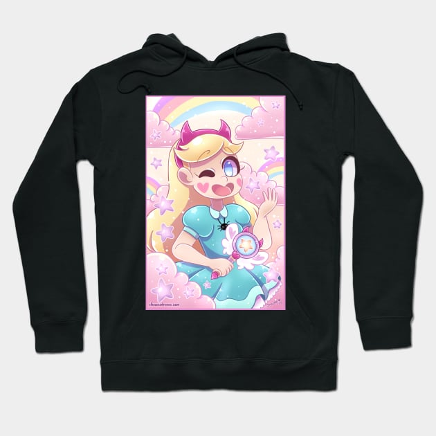 Princess Star Butterfly Hoodie by ShaunaDraws